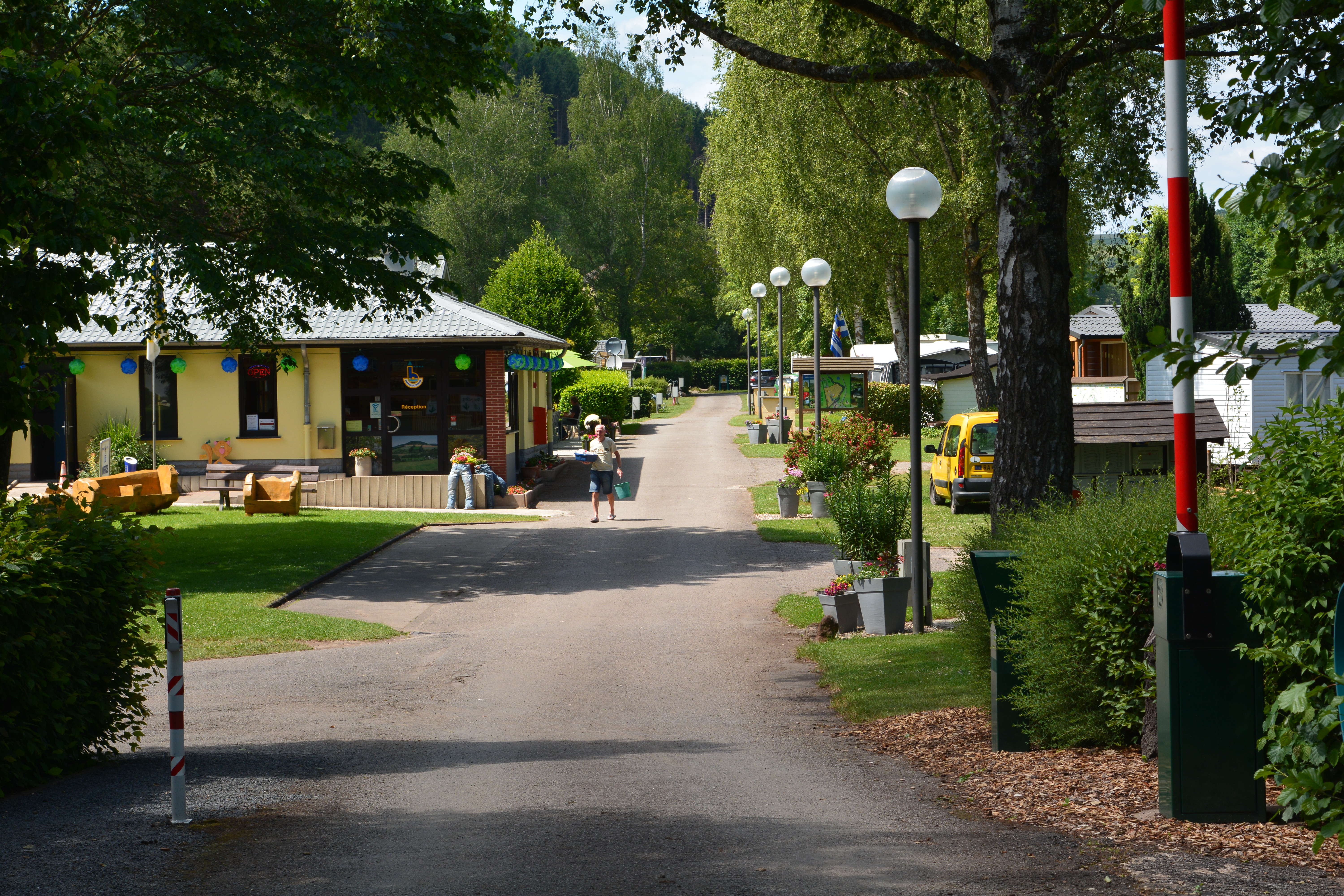 Camping Bleesbruck camperplaatsen
